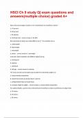 HSCI Ch 9 study Q exam questions and answers&lpar;multiple choice&rpar; graded A&plus;