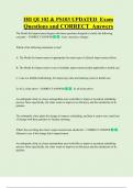 IHI QI 102 & PS103 UPDATED Exam Questions and CORRECT Answers
