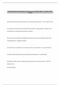 PSCI 2306 final Exam &vert; Questions And Answers