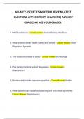 MILADY'S ESTHETICS MIDTERM REVIEW LATEST  QUESTIONS WITH CORRECT SOLUTIONS&vert; ALREADY  GRADED A&vert; ACE YOUR GRADES&period;