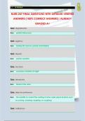 NURS 247 FINAL QUESTIONS WITH DETAILED VERIFIED  ANSWERS &lpar;100&percnt; CORRECT ANSWERS&rpar; &sol;ALREADY  GRADED A&plus;