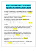 Astro 1 Final Exam &vert; Q&A Latest Update 2024&sol;2025 &vert; 100&percnt; PASS