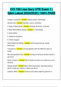 UTK CCI LISA GARY BUNDLED EXAMS&colon;&colon;&colon;&colon; Q&A LATEST 2024&sol;2025