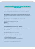 Staff Sergeant Promotion Board Exam &vert; Questions And Answers