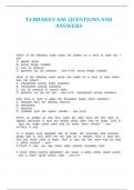T4 BRAKES ASE QUESTIONS AND ANSWERS