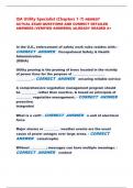 ISA Utility Specialist &lpar;Chapters 1-7&rpar;&comma; Full Questions and Answers&comma; 2026-2027 &ndash; Complete Graded Material BUNDLE
