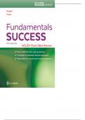 Fundamentals of Success 5th Edition NCLEX Prep &lpar;Latest Update&rpar;