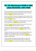 HONDROS NUR 185 BUNDLED EXAMS&colon;&colon;&colon;&colon; Q&A LATEST 2024&sol;2025