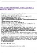    SPMT 481 FINAL EXAM 2025&vert; 90&plus; ACTUAL QUESTIONS & ANSWERS &vert; GRADED A&plus;