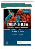 Test Bank for Pathophysiology&colon; The Biologic Basis for Disease in Adults and Children&comma; 9th Edition &lpar;Rogers&comma; 2023&rpar;&comma; Chapter 1-49 &plus; NCLEX Case Studies with answers &vert; All Chapters