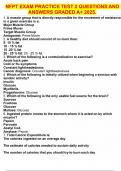 NFPT EXAM PRACTICE TEST 2 QUESTIONS AND ANSWERS GRADED A&plus; 2025&period;