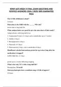 NRNP 6675 WEEK 11 FINAL EXAM QUESTIONS AND  VERIFIED ANSWERS &lpar;2024 &sol; 2025&rpar; 100&percnt; GUARANTEE  PASS