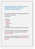 ECS1601 FINAL EXAM &sol;ACTUAL COMPLETE REAL EXAM  QUESTIONS WITH VERIFIED SOLUTIONS 100&percnt;  VERIFIED 2025&excl;&excl; &vert; ALREADY GRADED A&plus; &period;