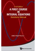 &lbrack;eTextbook&rsqb; &lbrack;PDF&rsqb; Abdul-Majid Wazwaz-A First Course in Integral Equations&lowbar; Solutions Manual-World Scientific Publishing &lpar;2015&rpar;