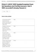 EXAM 2&colon; MDOC 2025 Update&vert;Complete Exam Set Questions And Verified Answers &vert; Get It 100&percnt; Accurate&excl;&excl;&vert; Already Passed A&plus;