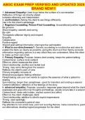 ABGC EXAM PREP VERIFIED AND UPDATED 2025 BRAND NEW&excl;&excl;&excl;