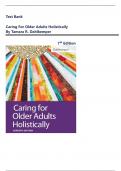 Test Bank for Caring for Older Adults Holistically 7th Edition by Tamara R&period; Dahlkemper&vert;&vert;All Chapters Included&vert;&vert; Complete Guide With Feedback