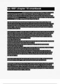 tax 4001 chapter 10 smartbook questions and answers