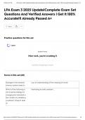 LPA Exam 3 2025 Update&vert;Complete Exam Set Questions And Verified Answers &vert; Get It 100&percnt; Accurate&excl;&excl;&vert; Already Passed A&plus;