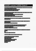 TAX4001 Laursen Fall2021 Exam II questions and answers