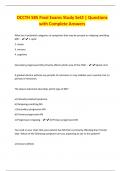 OCCTH 585 Final Exams Study Set2 &vert; Questions with Complete Answers