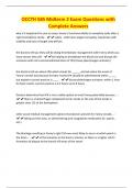 OCCTH 585 Midterm 2 Exam Questions with Complete Answers
