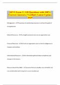 SEVI Exam 2 &vert; 130 Questions with 100&percnt; Correct Answers &vert; Verified &vert; Latest Update 2025