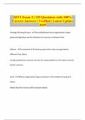 SEVI Exam 2 &vert; 125 Questions with 100&percnt; Correct Answers &vert; Verified &vert; Latest Update 2025
