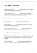 AEAH 4812 Midterm Exam Questions And Answers 100&percnt; Accurate Graded A&plus;&period;