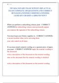 NEVADA NOTARY EXAM NEWEST 2025 ACTUAL  EXAM COMPLETE 100 QUESTIONS AND CORRECT  DETAILED ANSWERS &lpar;VERIFIED ANSWERS&rpar;  &vert;ALREADY GRADED A&plus;&vert;&vert;BRAND NEW&excl;&excl;