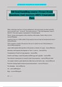 360 food handling course &lpar;Texas&rpar; Exam Questions And Answers 100&percnt; Guaranteed Pass