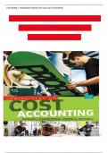 Test Bank For Principles Of Cost Accounting&comma; 17th Edition Edward J&period; Vander beck Chapters 1 - 10&comma; Complete