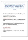 MN568 MIDTERM EXAM NEWEST 2025 ACTUAL  EXAM COMPLETE 200 QUESTIONS AND  CORRECT DETAILED ANSWERS &lpar;VERIFIED  ANSWERS&rpar; &vert;ALREADY GRADED A&plus;&vert;&vert;BRAND  NEW&excl;&excl;