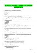 NURS 311 Midterm 1 &lpar;Weeks 1-5&rpar; questions and answers&period;