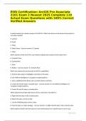 ESRI Certification ArcGIS Pro Associate 2101 Exam 2 Newest 2025 Complete 110 Actual Exam Questions with 100- Correct Verified Answers&period;docx