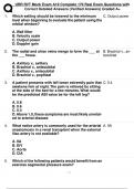URR RVT Mock Exam A19 Complete 170 Real Exam Questions with  Correct Detailed Answers &lpar;Verified Answers&rpar; Graded A&plus;