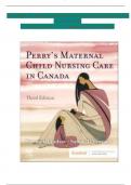 TEST BANK For Maternal Child Nursing Care 3rd Canadian Edition By Keenan Lindsay &vert; Verified Chapter's 1 - 25 Updated &vert; Complete