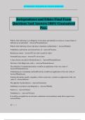 Jurisprudence and Ethics Final Exam Questions And Answers 100&percnt; Guaranteed Pass&period;