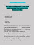 MN Dental Jurisprudence Exam Study Guide Questions And Answers 100&percnt; Guaranteed Pass&period;