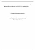 WGU C812 Healthcare Reimbursement Task 1 passed&vert;2025 Update&period;
