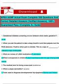 APEA AANP Actual Exam Complete 250 Questions And Correct Detailed Answers &lpar;Verified Answers&rpar;&comma; 100&percnt; Guaranteed Pass &vert;&vert;Complete A&plus; Guide