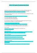 COG 170 Cogito Fundamentals Exam &vert; Questions with Verified Answers