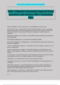 C963 - Objective Assessment Superset Exam Questions And Answers 100&percnt; Guaranteed Pass&period;