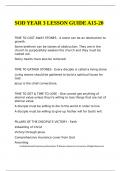 SOD YEAR 3 LESSON GUIDE A15-20