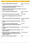 NWSA TTT-2 EXAM TEST QUESTIONS WITH VERIFIED ANSWERS