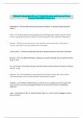 Cultural Anthropology Exam 4 &vert; Actual Questions and Answers 