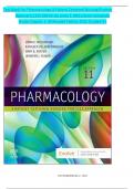 Test Bank For Pharmacology A Patient Centered Nursing Process  Approach&comma;11th Edition by Linda E&period; McCuistion Complete Guide Chapter 1-58 Revised Edition 2025 Graded A&plus;