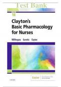Test Bank for Clayton's Basic Pharmacology for Nurses 18th Edition by Michelle J&period; Willihnganz ALL CHAPTERS COVERED GRADED A&plus; 