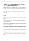 NEBC FINAL  EXAM QUESTIONS AND ALL CORRECT ANSWERS&period;