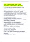 Gold Coast School Real Estate Questions & Answers&lpar;RATED A&plus;&rpar;